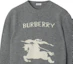 Details for Burberry FW24 Equestrian Knight Crewneck Sweater Men’s Grey. 81048781