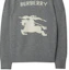 Sizing Burberry FW24 Equestrian Knight Crewneck Sweater Men’s Grey. 81048781