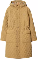 Burberry FW24 Solid Color Logo Patch Single-Breasted Cotton Jacket Women Beige. 80979971 Burberry FW24 Solid Color Logo Patch Single-Breasted Cotton Jacket Women Beige. 80979971