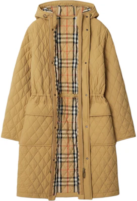 Burberry FW24 Solid Color Logo Patch Single-Breasted Cotton Jacket Women Beige. 80979971 Lookbook Burberry FW24 Solid Color Logo Patch Single-Breasted Cotton Jacket Women Beige. 80979971
