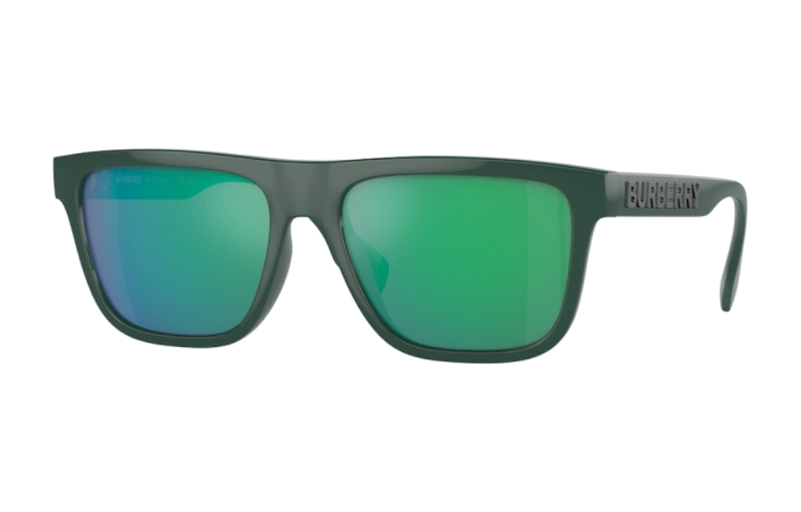 Burberry Gradient Lens Irregular Sunglasses for Men - Green. 0BE4402U-4038F2