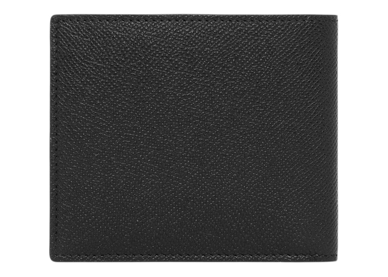 Burberry Grainy Leather TB Bifold Wallet Black/Silver-tone 圖 3