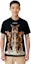 Shop Burberry Kaos Pria Hitam Graphic Print Lengan Pendek Crew Neck 8037056