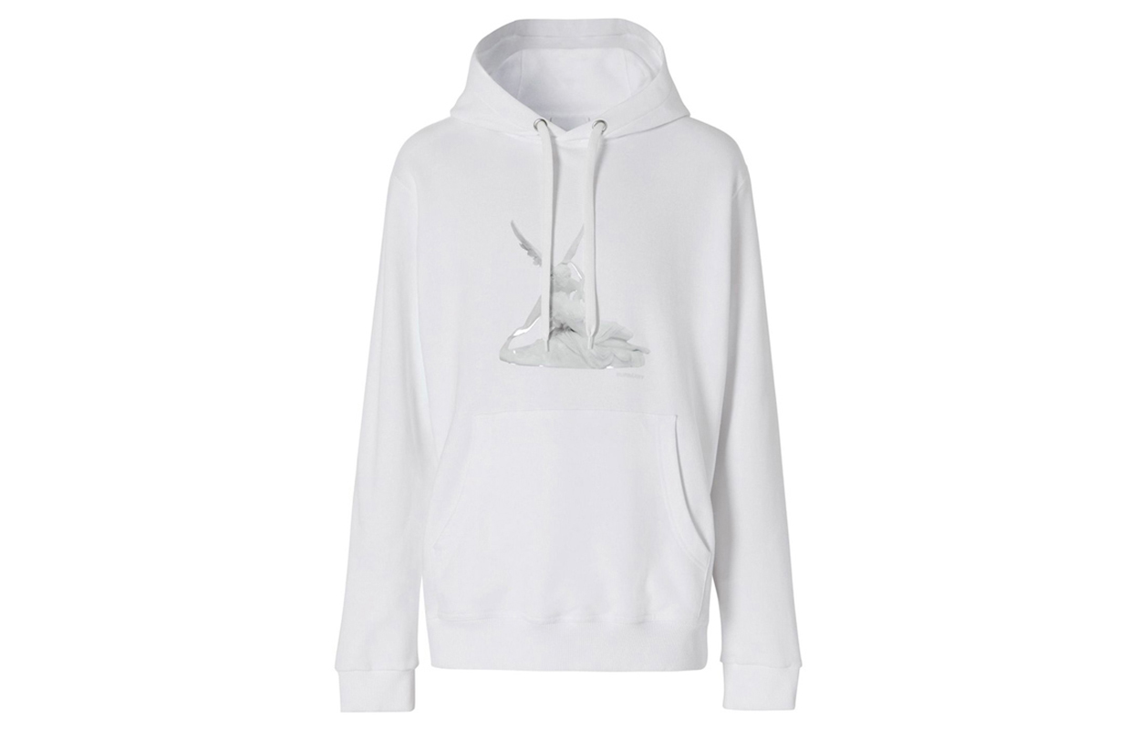 Burberry Graphic Print Hoodie White 80243681 圖 2