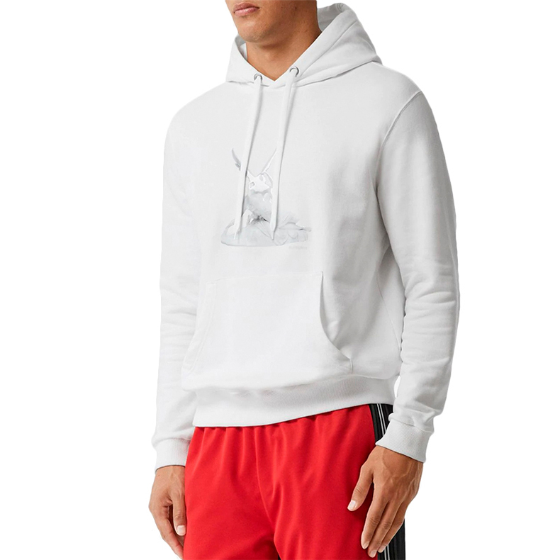 Burberry Graphic Print Hoodie White 80243681 圖 4