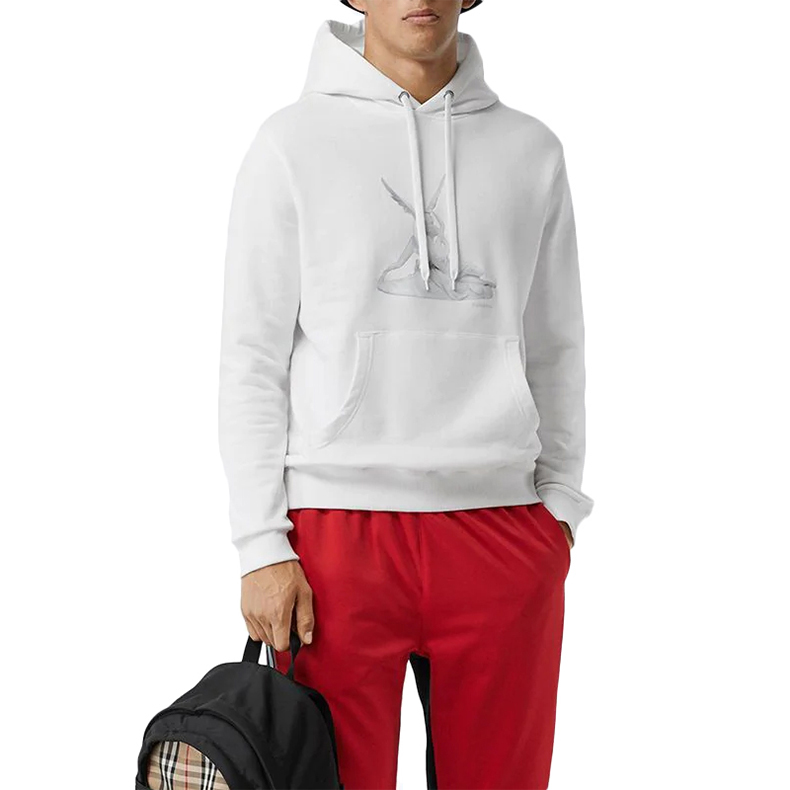 Burberry Graphic Print Hoodie White 80243681 圖 5