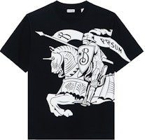 Burberry Graphic Print Loose Fit Crew Neck T-Shirt in Black. 80950581 Burberry Graphic Print Loose Fit Crew Neck T-Shirt in Black. 80950581