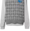 Sizing Burberry Gray Checkered Cashmere Knit Sweater 80330451
