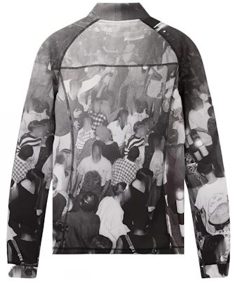 Sudadera Burberry Gris Media Cremallera con Estampado Gráfico Integral 45596671 Lookbook Sudadera Burberry Gris Media Cremallera con Estampado Gráfico Integral 45596671