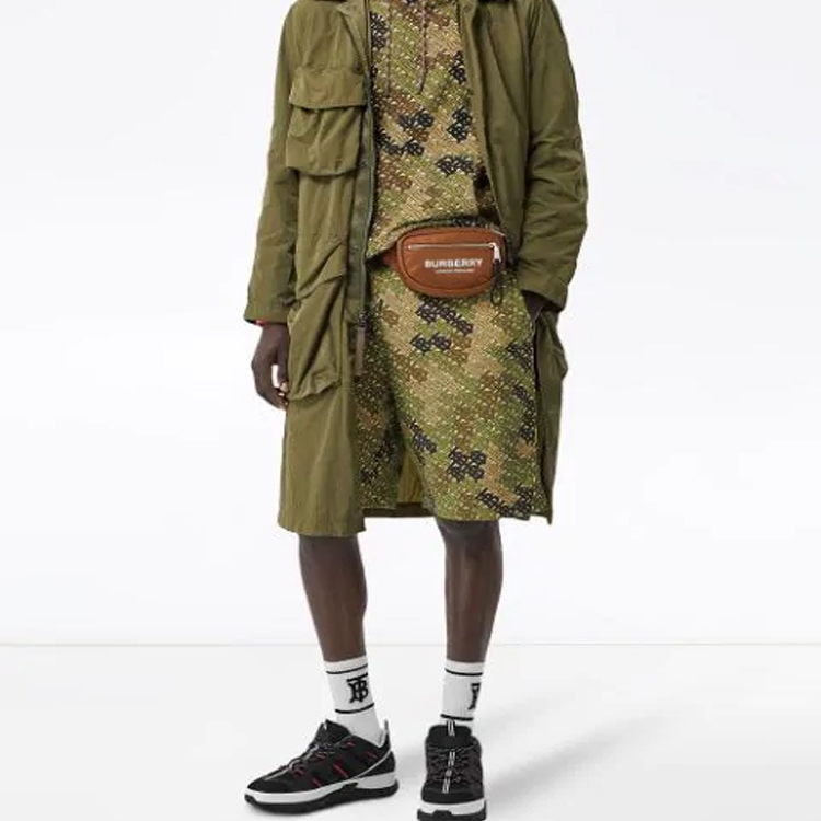 Burberry Green Camo Shorts 80148201 圖 3