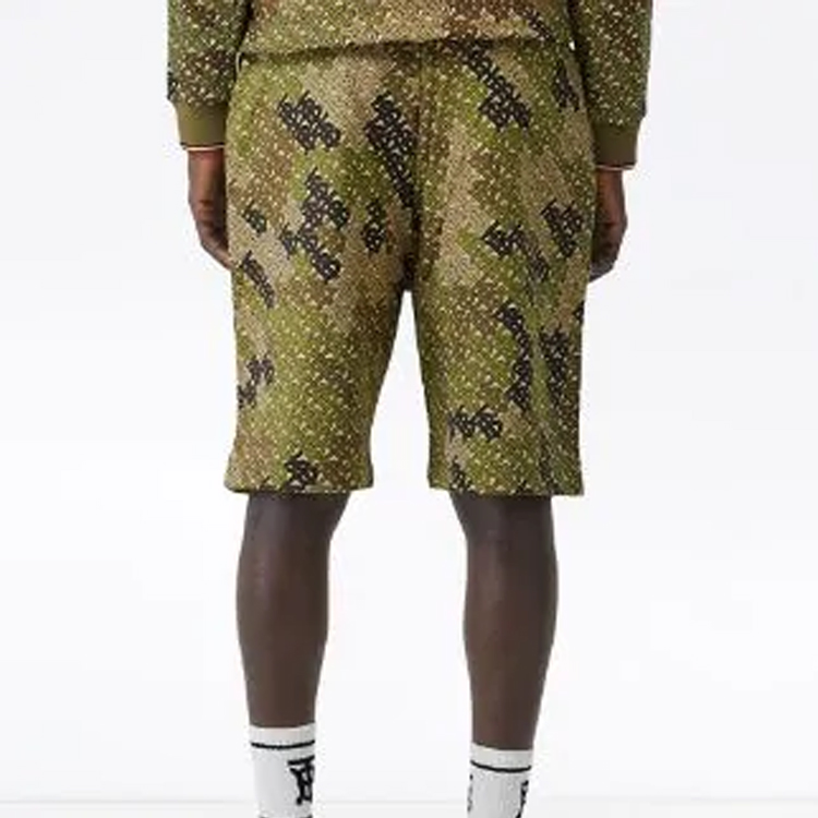 Burberry Green Camo Shorts 80148201 圖 5
