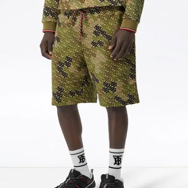 Burberry Green Camo Shorts 80148201 圖 6