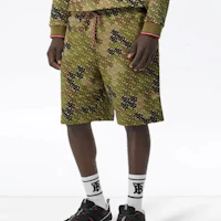 Details for Burberry 綠色迷彩短褲 80148201