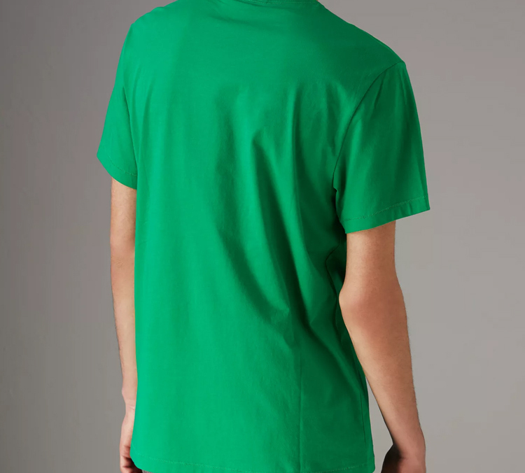 Burberry Green Embroidered Equestrian Short Sleeve T-Shirt 40685921 圖 5