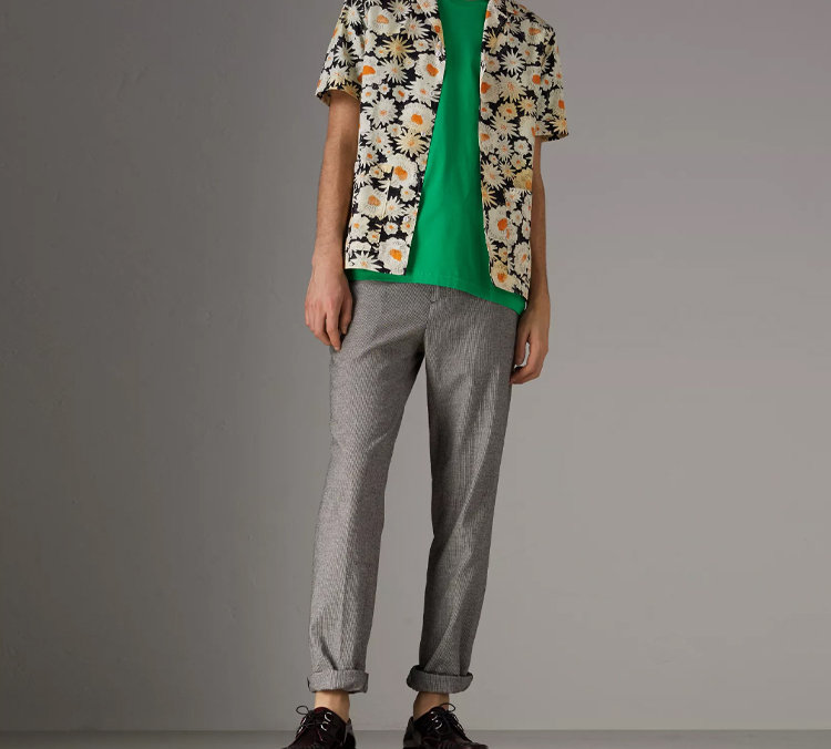 Burberry Green Embroidered Equestrian Short Sleeve T-Shirt 40685921 圖 7