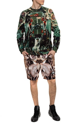 バーバリー グリーン グラフィティプリント プルオーバー スウェットシャツ. 80246301 Lookbook バーバリー グリーン グラフィティプリント プルオーバー スウェットシャツ. 80246301