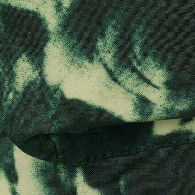 Cheap 巴宝莉绿色玫瑰装饰可拆卸帽休闲夹克 80818981