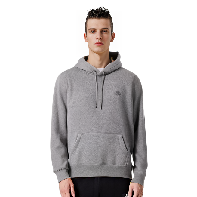 Burberry Grey Fleece Lined Hoodie 80362841 圖 6