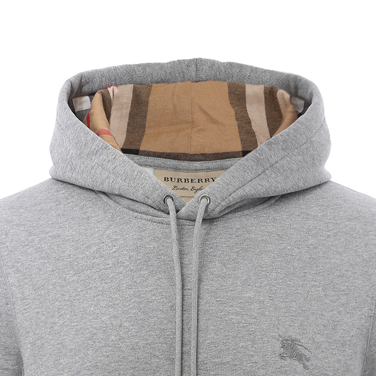 Burberry Grey Fleece Lined Hoodie 80362841 圖 7
