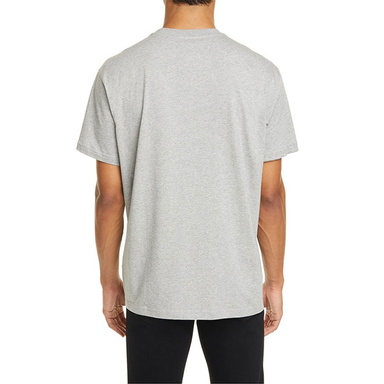 Burberry Grey Leopard Print Graphic Crewneck T-Shirt 80243691 圖 4