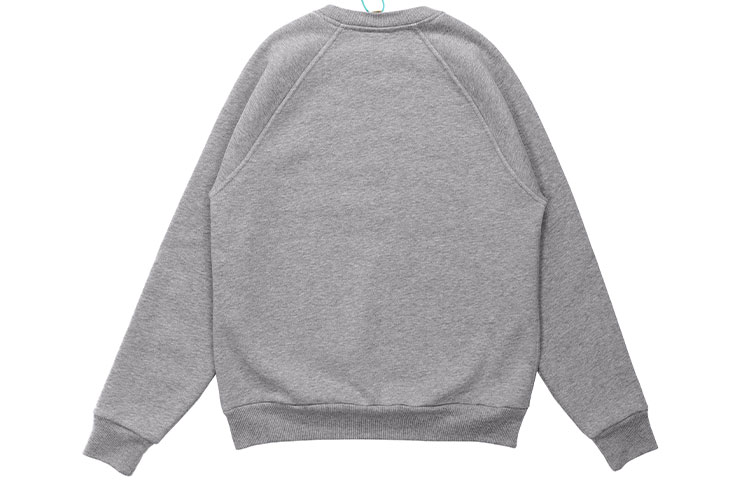 Burberry Grey Logo Embroidered Crewneck Sweatshirt 80265191 圖 3