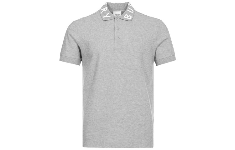 Order Burberry Baju Polo Kelabu Logo 80135011