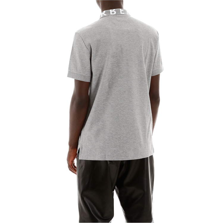 Sizing Burberry Baju Polo Kelabu Logo 80135011