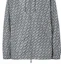 Sizing 버버리 그레이 로고 프린트 루즈핏 후드 재킷 80488191
