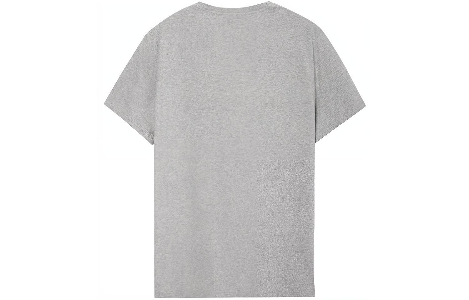 Lookbook Burberry 灰色極簡標誌圓領T恤 80040551