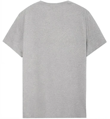 Burberry 灰色極簡標誌圓領T恤 80040551 Lookbook Burberry 灰色極簡標誌圓領T恤 80040551