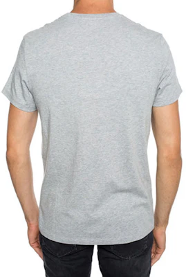 Burberry 灰色極簡標誌圓領T恤 80040551 Details for Burberry 灰色極簡標誌圓領T恤 80040551