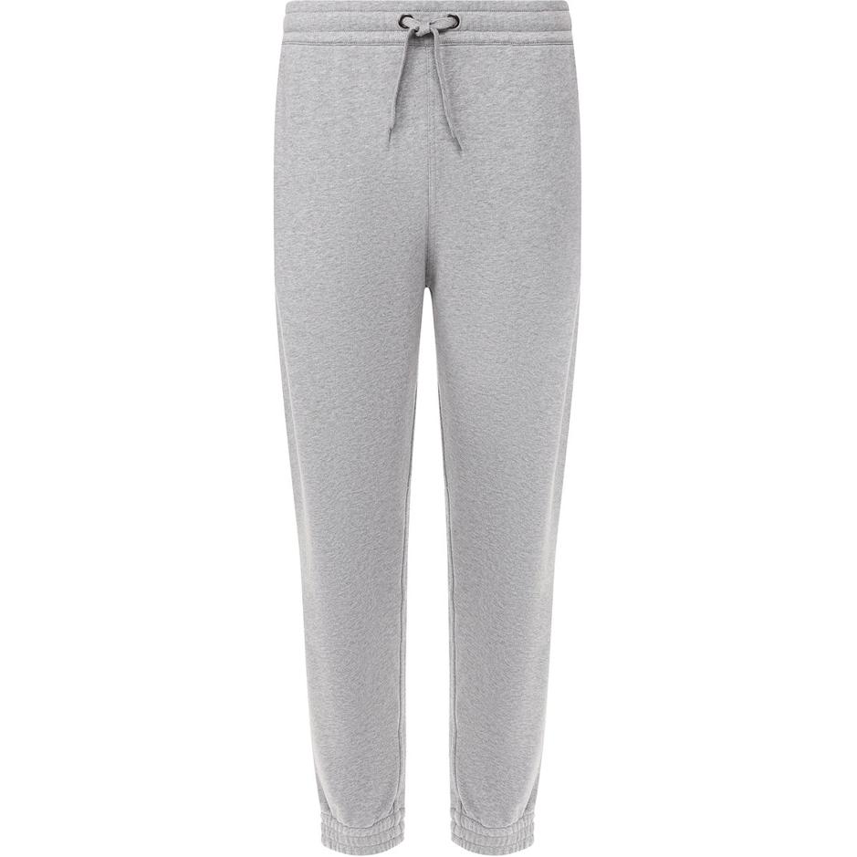 Burberry Grey Solid Jogger Sweatpants with Drawstring 80104411