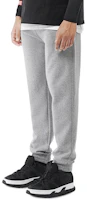 Purchase Burberry Grey Solid Jogger Sweatpants with Drawstring 80104411