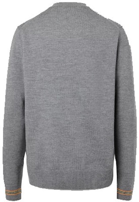 Burberry Sweater Leher Bujur Kelabu Berjalur Lelaki 80332031 Lookbook Burberry Sweater Leher Bujur Kelabu Berjalur Lelaki 80332031