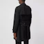 Sizing Burberry Heritage Black Trench Coat with Check Lining Pockets 40737431