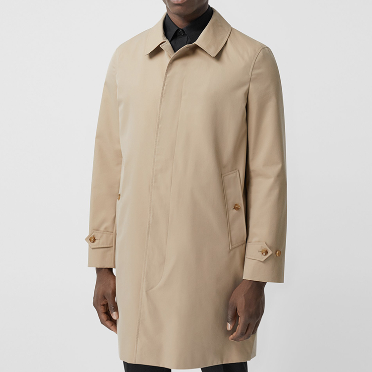 Purchase Burberry Heritage Pimlico Trench Coat Lelaki dalam Warna Honey Beige 80190471
