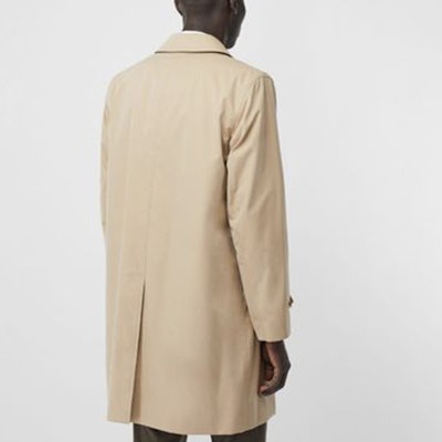 Burberry Heritage Pimlico Trench Coat Lelaki dalam Warna Honey Beige 80190471 Details for Burberry Heritage Pimlico Trench Coat Lelaki dalam Warna Honey Beige 80190471