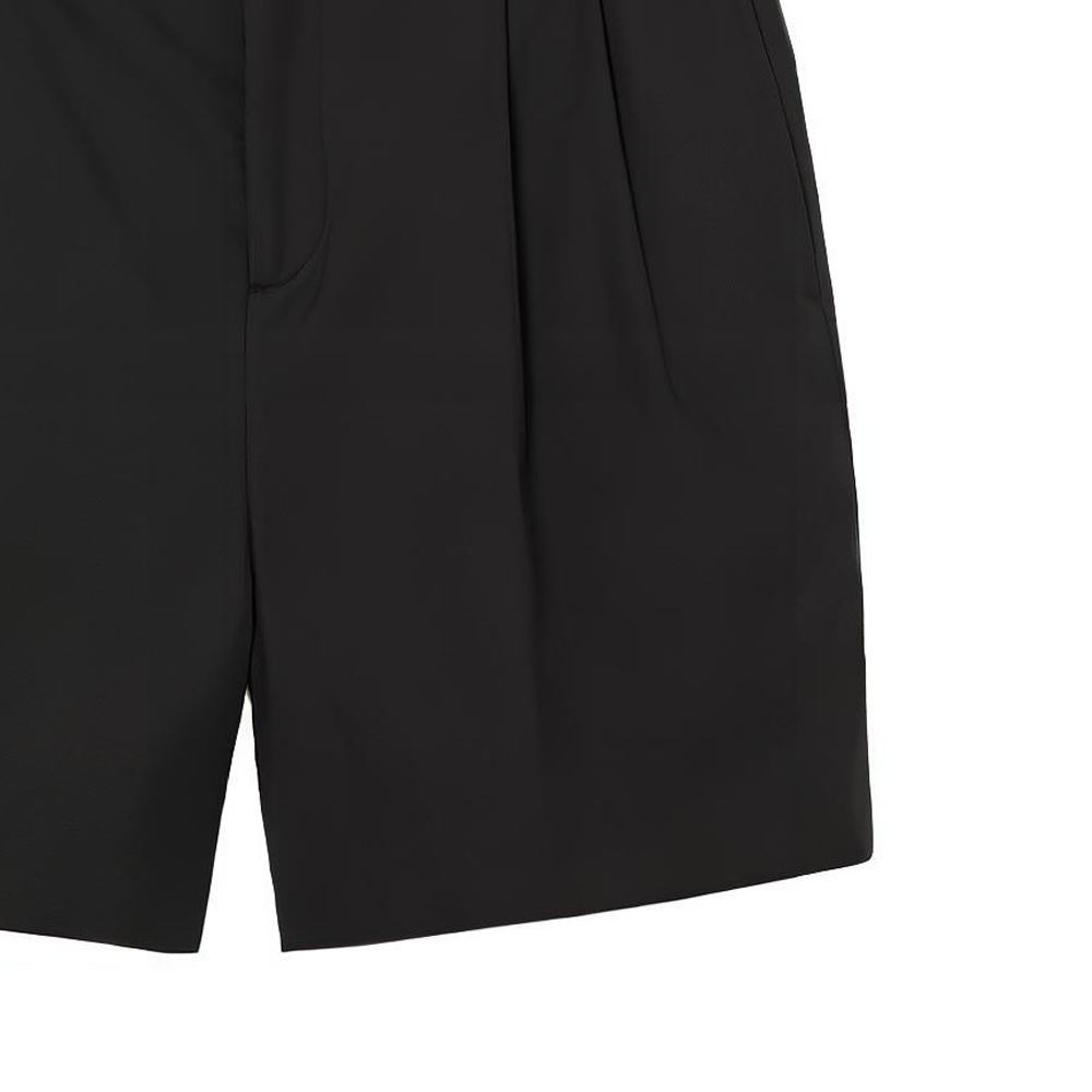Burberry High-Street Mid-Rise Loose Tech Cotton Shorts - Black. 80424491 圖 7
