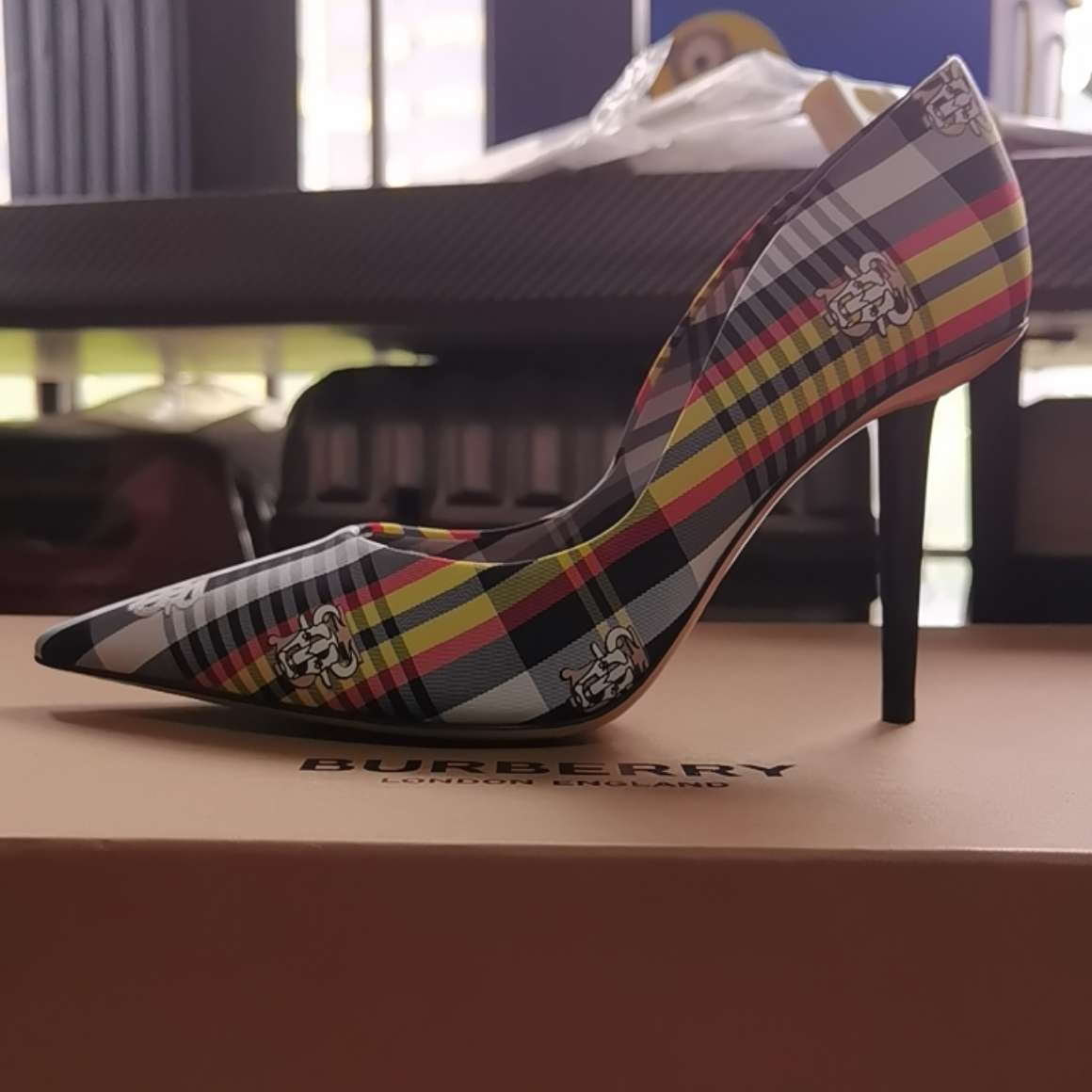 Burberry High-Top 'Print'