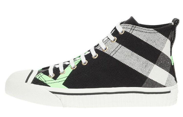 Buy Burberry High-Top Canvas Sneaker 'Black Fashion' 4066261