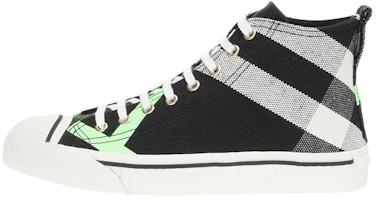 Burberry High-Top Canvas Sneaker 'Black Fashion' 4066261 Burberry High-Top Canvas Sneaker 'Black Fashion' 4066261