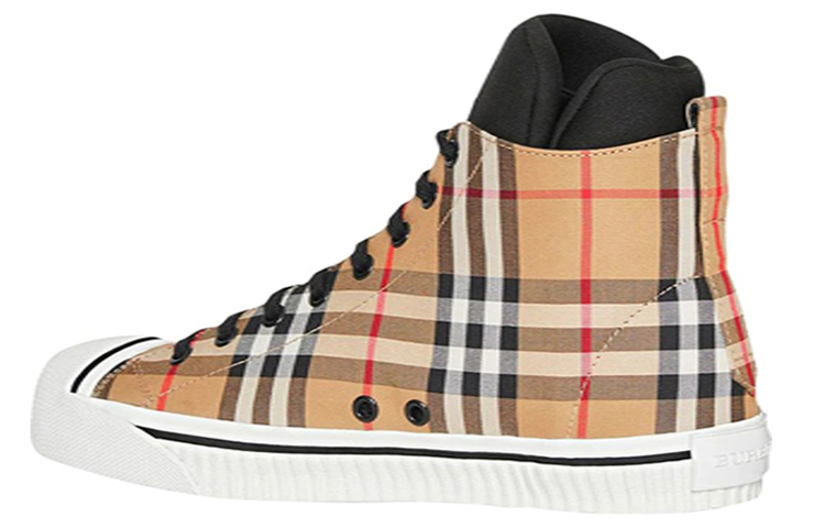 Lookbook Sneaker Burberry Alta Tela ''Vintage Check Yellow'' 8006175