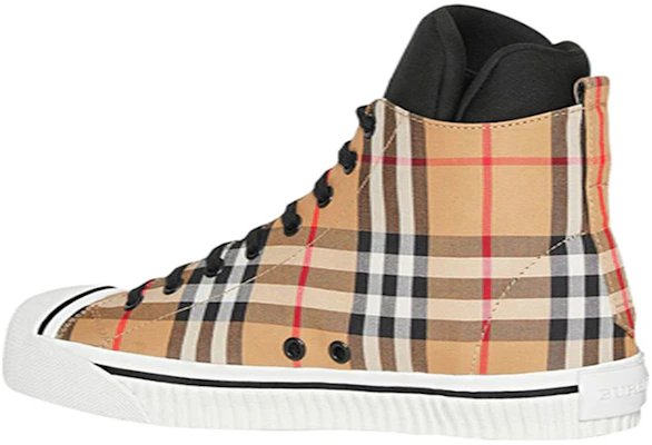 Sneaker Burberry Alta Tela ''Vintage Check Yellow'' 8006175 Lookbook Sneaker Burberry Alta Tela ''Vintage Check Yellow'' 8006175