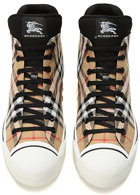 Sneaker Burberry Alta Tela ''Vintage Check Yellow'' 8006175 Purchase Sneaker Burberry Alta Tela ''Vintage Check Yellow'' 8006175