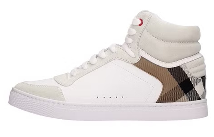 Burberry High-Top Fashion Sneaker 'House Check White' 4054020