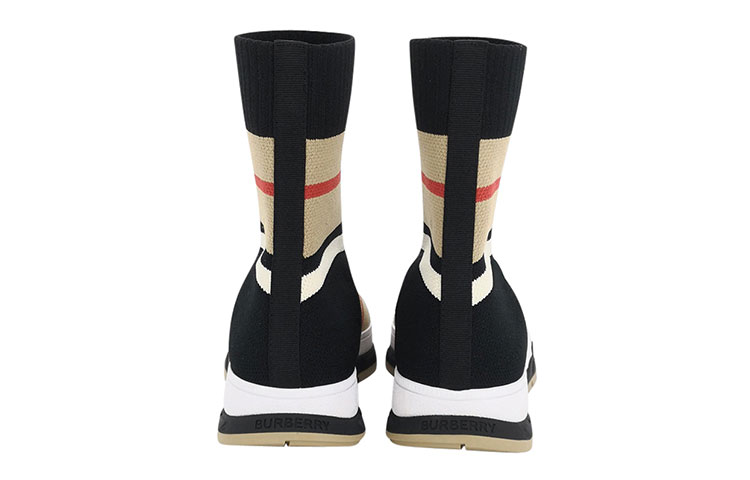 Burberry High-Top Sneaker 'Beige' 圖 5