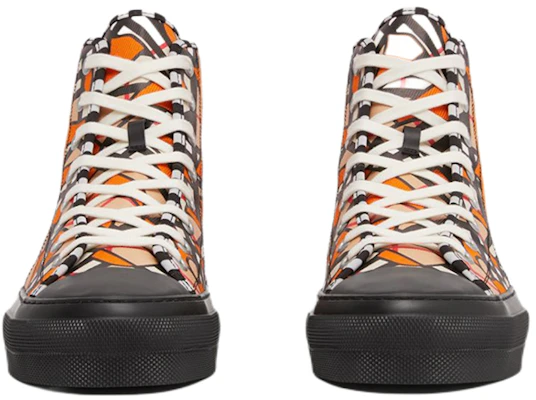 Zapatillas Altas Burberry 'Naranja Brillante' 80566561 Lookbook Zapatillas Altas Burberry 'Naranja Brillante' 80566561