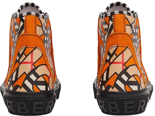 Zapatillas Altas Burberry 'Naranja Brillante' 80566561 Shop Zapatillas Altas Burberry 'Naranja Brillante' 80566561