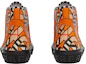 Shop Zapatillas Altas Burberry 'Naranja Brillante' 80566561