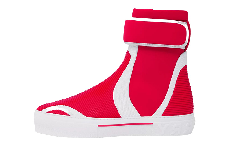 Burberry High-Top Sneaker 'Bright Red Sub'